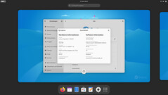 Using Fedora Linux as an example: The two GPUs on our laptop are recognized and automatically set up.