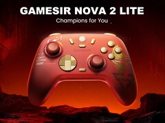 The new GameSir Nova 2 Lite Iron Man Edition is finally available to order in the US. (Image source: GameSir)