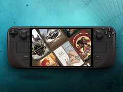 The Point and Click package starts at $5. Pictured: Steam Deck with the cover picture of the bundle.