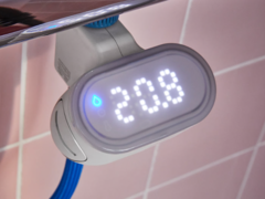 IKEA’s Bergvattnet Water meter for shower (pictured) is available in Europe. (Image source: IKEA)