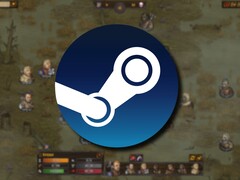 An image showing the game Battle Brothers and the Steam logo.