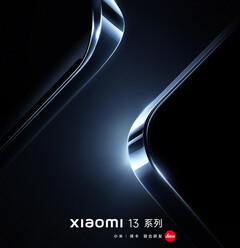 The Xiaomi 13 and Xiaomi 13 Pro will launch with slightly different designs, unlike their predecessors. (Image source: Xiaomi)