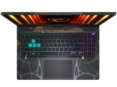 MSI Cyborg 15 gaming laptop weighs 4.29 lbs (1.94 kg).