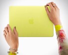 The MacBook Neo has a colorful aluminum chassis that can be easily opened.