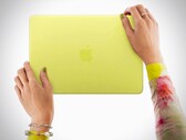 The MacBook Neo has a colorful aluminum chassis that can be easily opened.