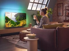 The Philips Ambilight PUS8108 Smart 4K TV is discounted in the UK. (Image source: Philips)