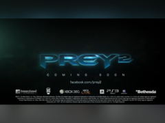 Promotional art showcasing the logo for the cancelled Prey 2 game (image source NeoGamer YouTube)