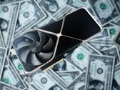 Nvidia launched the RTX 4090 Founders Edition in October 2023 at an MSRP of $1,600. (Image source: Notebookcheck, Alexander Grey, edited)