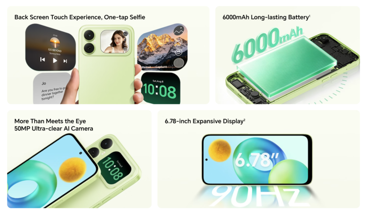 Honor X5ds specs