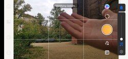 Hand gestures are not recognized by the main camera (Mate 20 Pro, Android)
