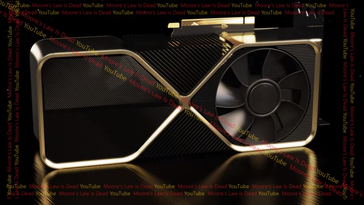 Nvidia Titan Ada render (image via Moore's Law is Dead)