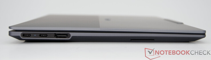 Ports: 2x USB-C (USB 10 Gbps), with USB PD 45–65 W and DisplayPort 1.4; 1x HDMI® 2.1, up to 4K/60 Hz