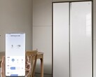 The Xiaomi Mijia Refrigerator Side by Side 610L Ice Crystal White has a smart temperature adjustment tool. (Image source: Xiaomi)