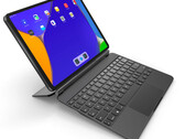 The JingPad A1 is 6.7 mm thin and weighs less than 500 g. (Image source: Jingling)