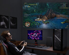 Asus claims that the ROG Xreal R1 create up to 171-inch projections from a 4 metre viewing distance. (Image source: Asus)