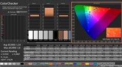 CalMAN: ColorChecker (calibrated)