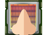Researchers at Intel made a microchip that can smell. (Image via Intel w/ edits)