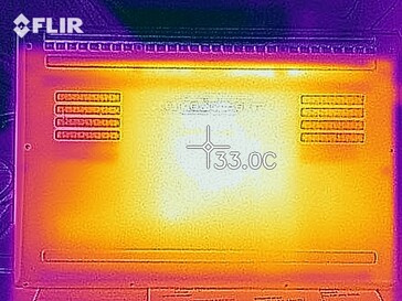 Heat development bottom (idle)