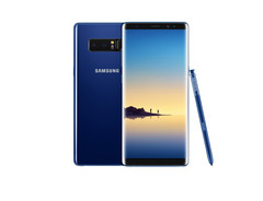 Samsung Galaxy Note 8 &quot;Deep Sea Blue&quot; Android flagship (Source: Samsung)