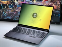 Engineering sample of the Tuxedo Stellaris 16 Gen 7