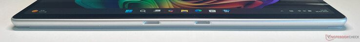 Bottom: connection for keyboard cover