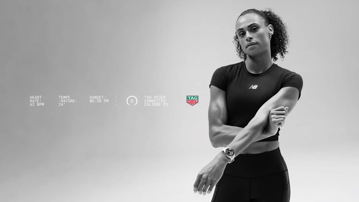 The wearable should also appeal to athletes. (Image source: Tag Heuer, via the5krunner)