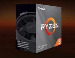 The Ryzen 3 3100 can go way beyond its official 3.9 GHz boost clock. (Image source: AMD)