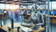 Generative AI is already reshaping white-collar work (Image source: Dall-E 3)