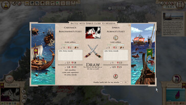 Pictured: A gameplay screenshot from Aggressors: Ancient Rome.