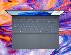 The Asus Vivobook S 15 (S5506) incorporates an FHD webcam with an IR blaster for secure facial authentication. (Image source: Asus, Unsplash, edited)