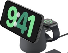 The Belkin 2-in-1 BoostCharge Pro MagSafe charging dock can charge two devices simultaneously (Image source: Belkin)