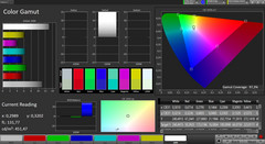 CalMAN: DCI P3 color space