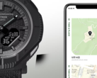 The Casio Pro Trek x White Mountaineering PRJ-B001WM-1 is now available in Europe. (Image source: Casio)
