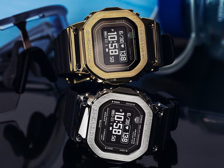 G-Shock GM-H5600-1 (bottom) and GM-H5600-9 (top)