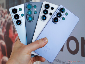 The four launch colorways of the phone