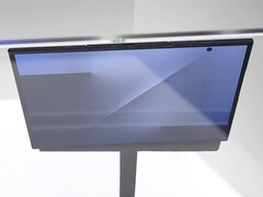 The Samsung Galaxy Z TriFold on show during APEC South Korea 2025. (Image source: SBS Korea via Omokgyo Electronics Mall - edited)