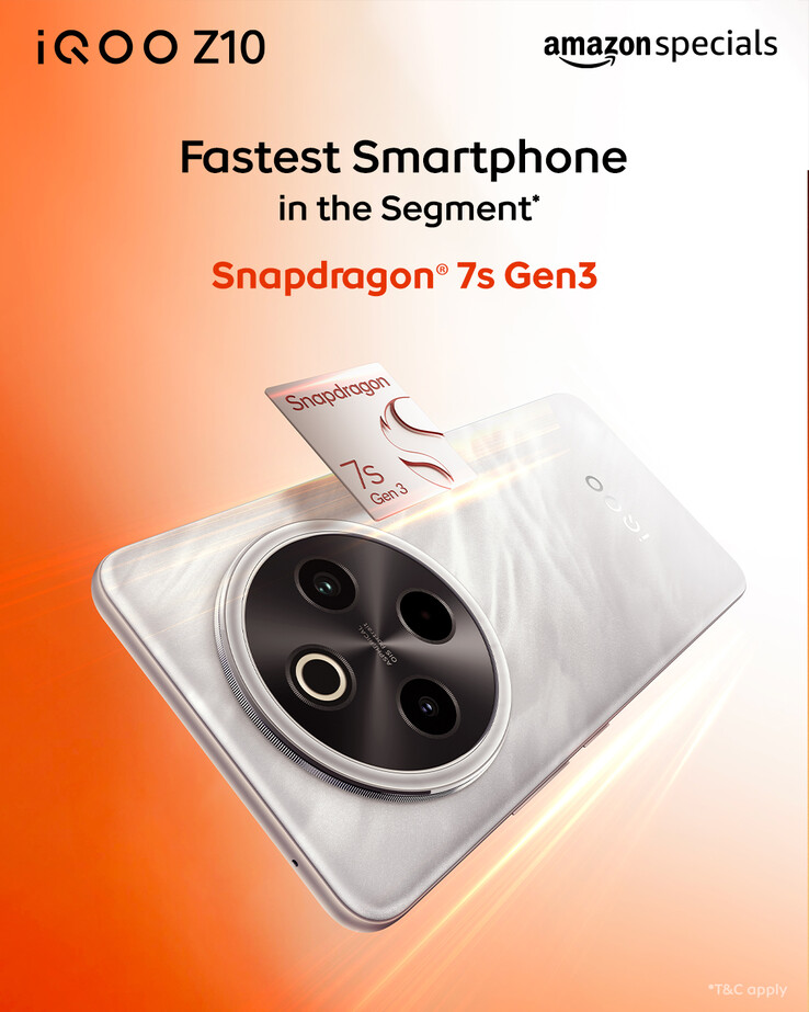 Another iQoo Z10 upgrade is revealed. (Source: iQoo via X)