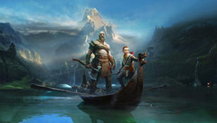 Kratos has to deal with beasts found in Norse mythology in the latest God of War game. (Source: Sony)