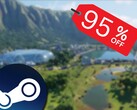 Jurassic World Evolution 2 is 95% off on Steam until July 10 and costs around $3. (Image source: Steam)