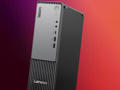 The ThinkCentre neo 55s Gen 6 starts at $479. Pictured: a promo picture of the SFF PC. (Image source: Lenovo - edited)