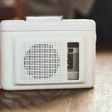 The Maxell MXCP-P100S cassette player allows owners to enjoy their music anywhere without headphones thanks to built-in speakers. (Image source: Maxell)