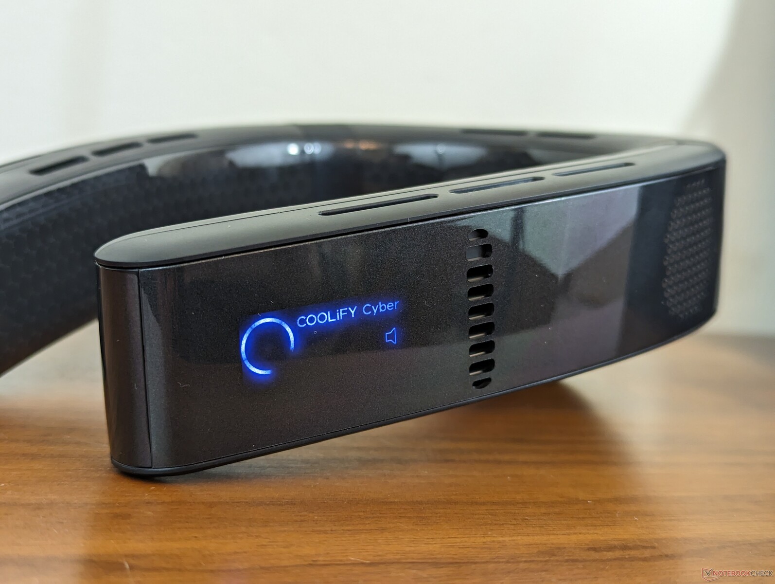 Torras Coolify Cyber is an AI-powered neck fan with air