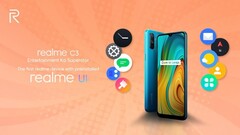 The C3 will launch with the OEM's new UI. (Source: Realme)