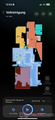 Overview with live progress