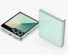 Samsung is rumoured to put older flagship components to use in the Galaxy Z Flip 'Fan Edition'. (Image source: OnLeaks & Sammy Guru)