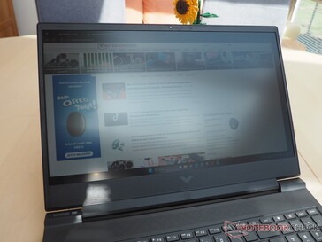 Screen in the presence of backlight