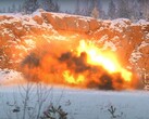 A Finn didn't want to pay for an expensive battery replacement, so he decided to dispose of his Tesla Model S with a bang (Image: Pommijätkät)