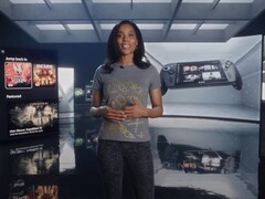 Xbox President Sarah Bond introducing ROG Xbox Ally handhelds (Image source: screenshot, Xbox Gaming YouTube with edits)