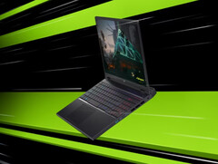 Acer will be updating the Helio Neo 16S AI with Nvidia&#039;s forthcoming GeForce RTX 5060 laptop GPU. (Image source: Acer)