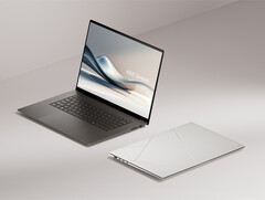 The new Zenbook S16 features an updated design and a 5 Wh battery capacity bump to 83 Wh. (Image source: Asus)